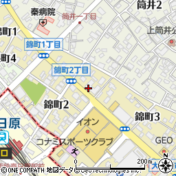 パッケージプラザ　新春日店周辺の地図