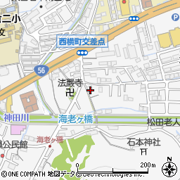 高知県高知市朝倉甲599周辺の地図