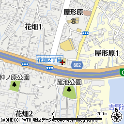 洋服の青山福岡花畑店周辺の地図