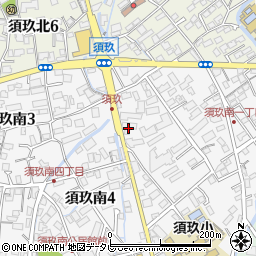 須玖センタービル周辺の地図