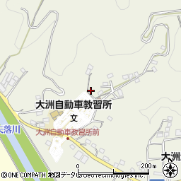 愛媛県大洲市新谷甲1162周辺の地図