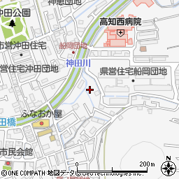 高知県高知市神田31周辺の地図