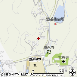 愛媛県大洲市新谷甲1708周辺の地図