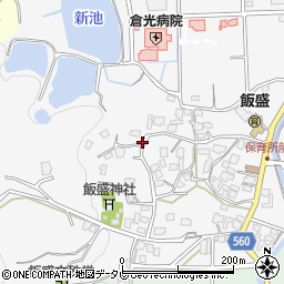 福岡県福岡市西区飯盛634-2周辺の地図