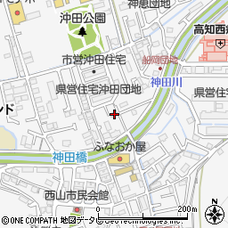 高知県高知市朝倉甲286周辺の地図