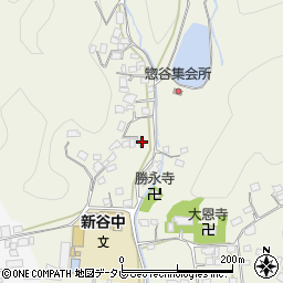 愛媛県大洲市新谷甲1720-3周辺の地図