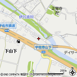 大分県宇佐市山下1229周辺の地図