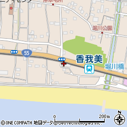 高知県香南市香我美町岸本331-4周辺の地図
