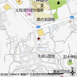 高知県高知市神田1307周辺の地図