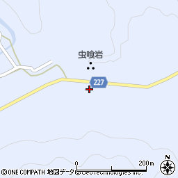 古座川町　観光協会周辺の地図