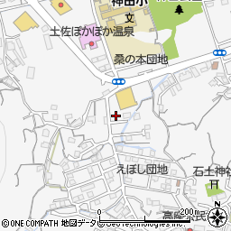 高知県高知市神田1307-20周辺の地図