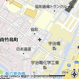 協和運輸株式会社　自動車整備工場周辺の地図