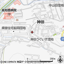 高知県高知市神田2389-26周辺の地図