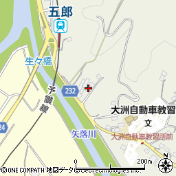 愛媛県大洲市新谷甲1222-5周辺の地図