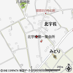 大分県宇佐市北宇佐378-2周辺の地図