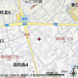 住宅型有料老人ホーム咲久楽春日須玖南周辺の地図