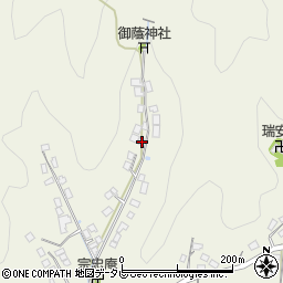 愛媛県大洲市新谷甲607-2周辺の地図