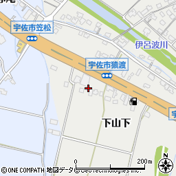 大分県宇佐市山下下山下1123周辺の地図