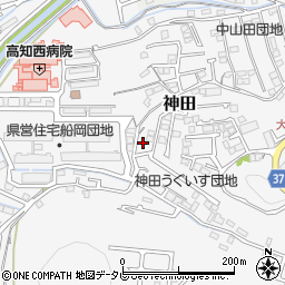 高知県高知市神田2389周辺の地図