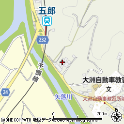 愛媛県大洲市新谷甲1222-3周辺の地図