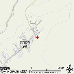 愛媛県大洲市新谷甲851周辺の地図