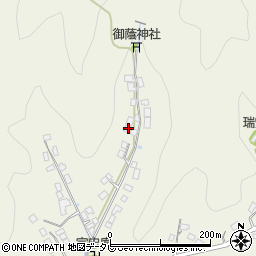 愛媛県大洲市新谷甲607周辺の地図