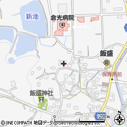 福岡県福岡市西区飯盛636周辺の地図