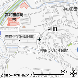 高知県高知市神田292-5周辺の地図
