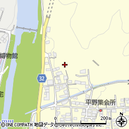 愛媛県喜多郡内子町平岡甲1335周辺の地図