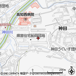 高知県高知市神田289周辺の地図