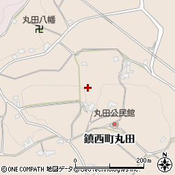 佐賀県唐津市鎮西町丸田周辺の地図
