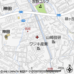 高知県高知市神田2120-16周辺の地図