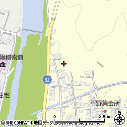 愛媛県喜多郡内子町平岡乙周辺の地図
