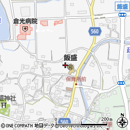 福岡県福岡市西区飯盛535-1周辺の地図