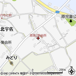 原第2集会所周辺の地図