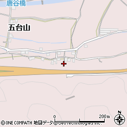 高知県高知市五台山4291周辺の地図