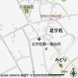 大分県宇佐市北宇佐378周辺の地図