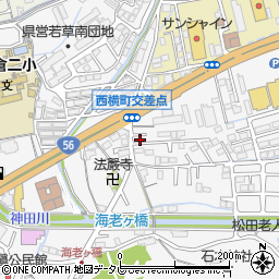 高知県高知市朝倉甲607-7周辺の地図