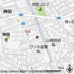高知県高知市神田2120-11周辺の地図