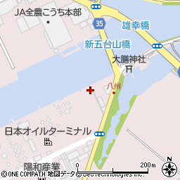 高知県高知市五台山4984周辺の地図