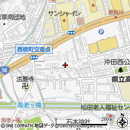 高知県高知市朝倉甲547-27周辺の地図