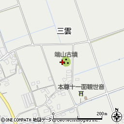 福岡県糸島市三雲周辺の地図