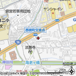 高知県高知市朝倉甲607周辺の地図