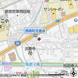 高知県高知市朝倉甲607-10周辺の地図