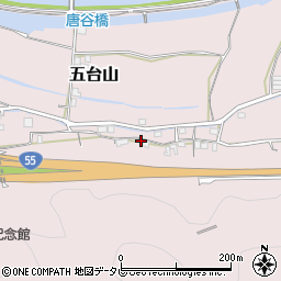 高知県高知市五台山4300周辺の地図