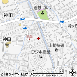 高知県高知市神田2125-1周辺の地図