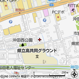 高知県高知市朝倉甲520周辺の地図