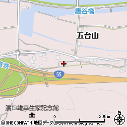 高知県高知市五台山1078周辺の地図