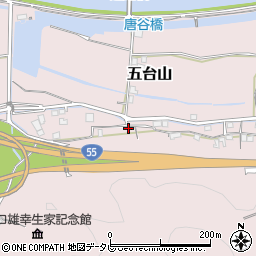 高知県高知市五台山1081周辺の地図