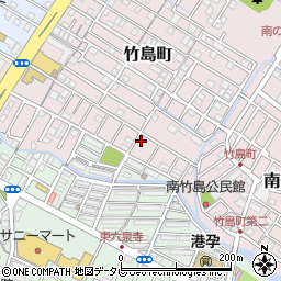 高知県高知市竹島町108周辺の地図